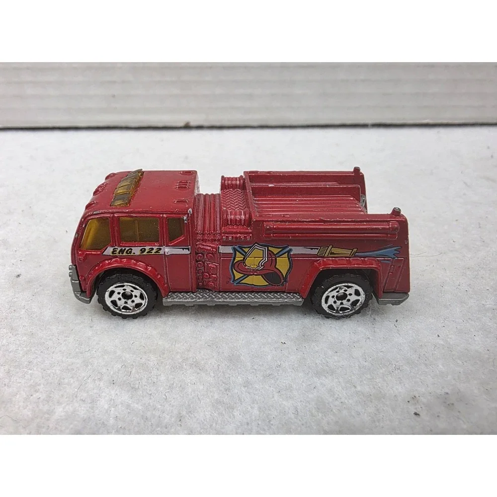 Vintage 80s-00s Hot Wheels Matchbox Firetrucks Trucks Fire Engine Y2K‎ Lot Of 4